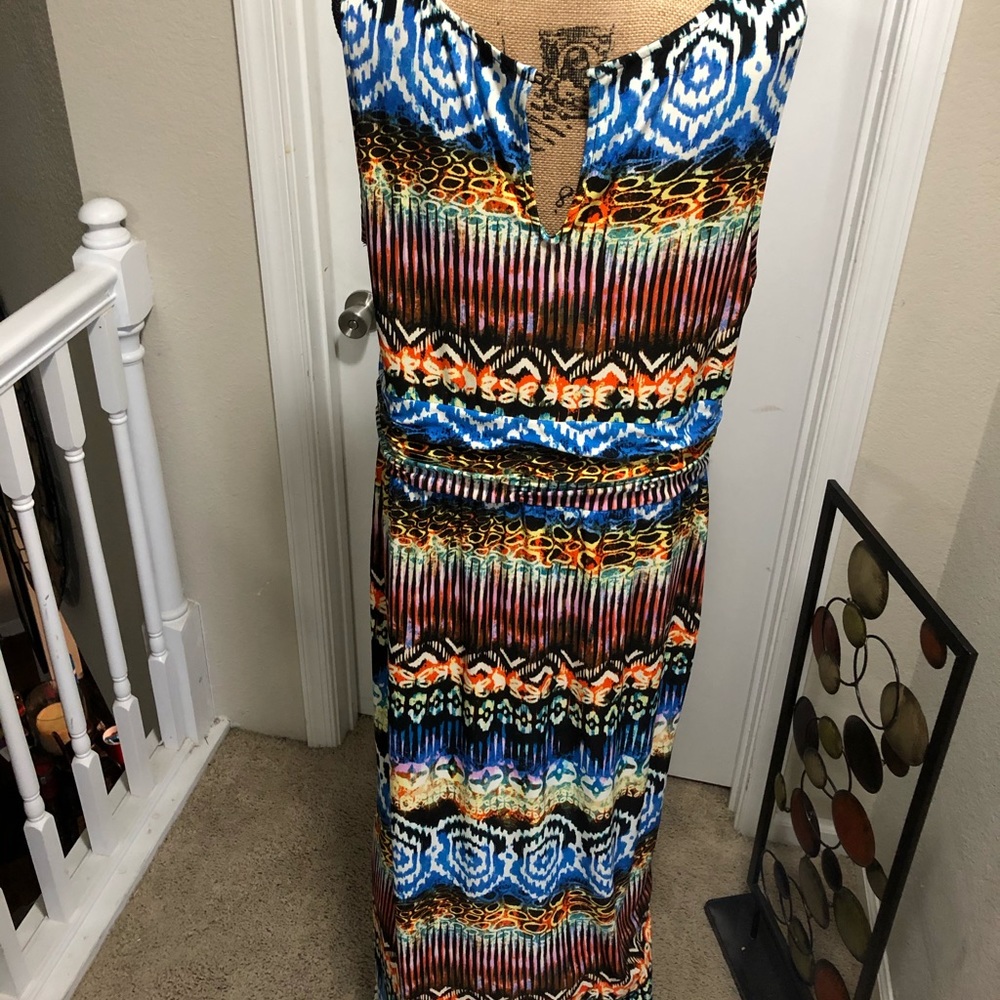 ICE colorful maxi dress